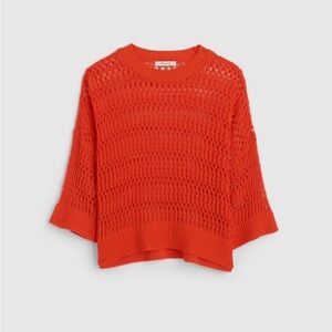MADEWELL CROCHET RED TOP